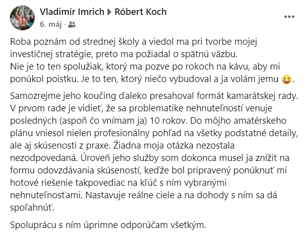 Investičné nehnuteľnosti pasívny príjem