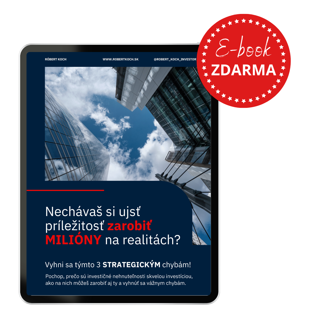 Investičné nehnuteľnosti pasívny príjem